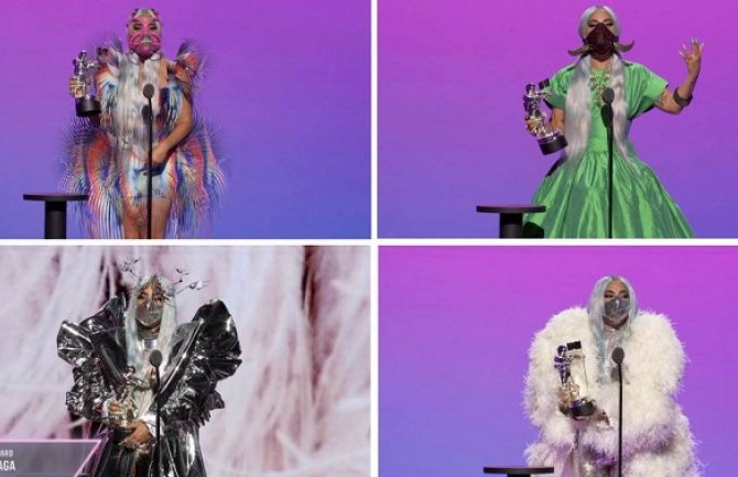 Lejdi Gaga zvijezda ovogodišnje dodjele MTV nagrada: Nosite maske to je znak poštovanja