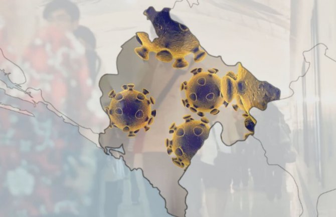 U Crnoj Gori još 188 novih slučaja zaraze, u Nikšiću čak 87