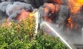 Šteta na robnoj kući Dadi koju je zahvatio požar više od tri miliona eura