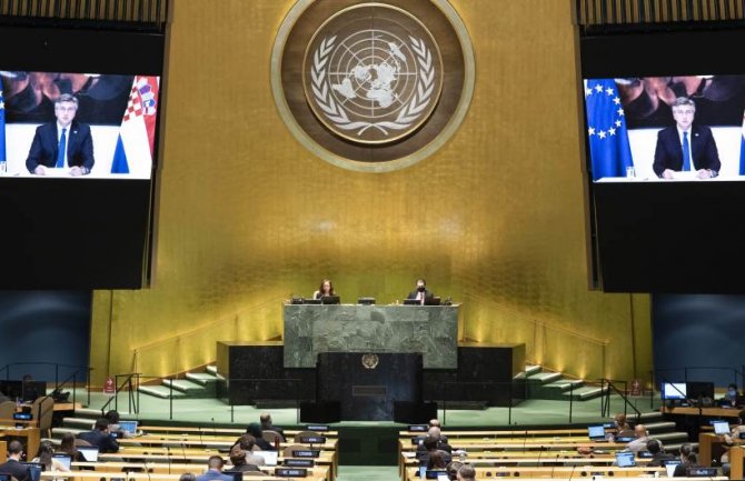 Plenković u UN-u: Godišnjicu Dejtonskog sporazuma iskoristiti za reviziju njegovih dostignuća