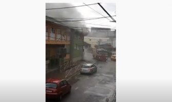 Izbio požar u vrtiću u Vlasotincu, evakuisano 150 djece(VIDEO)
