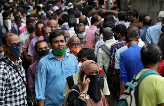 Pada broj novozaraženih u Indiji