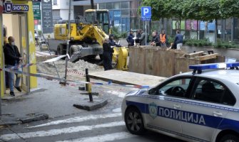 Nesreća u Beogradu: U centru grada radnika zatrpala zemlja