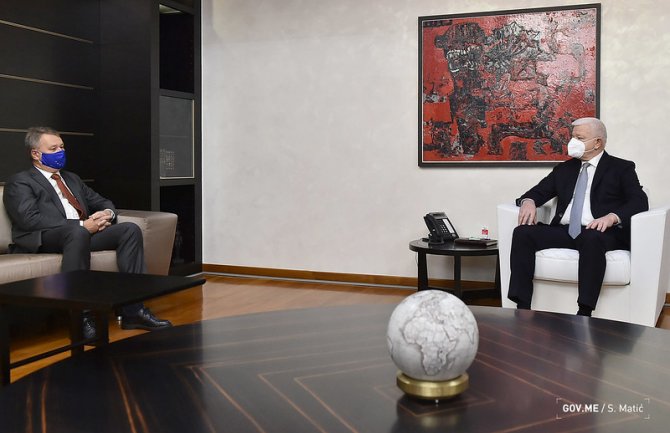 Marković sa ambasadorom Nađijem: Rumunija je snažan prijatelj Crne Gore