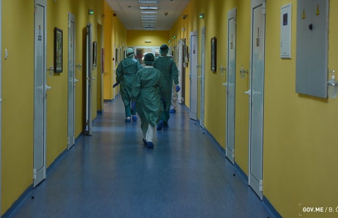 Bolnica Nikšić: Na liječenju 59 osoba, životno ugroženo šest kovid pacijenata