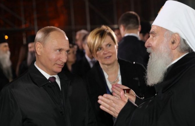 Putin izrazio saučešće: Patrijarh Irinej je zaslužio autoritet koji je imao u domovini i inostranstvu