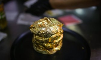 Novi komad luksuza - Zlatni hamburger u Bogoti