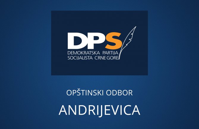 OO DPS Andrijevica: Partijska pripadnost glavni kriterijum podjele funkcija na stranačkim sastancima