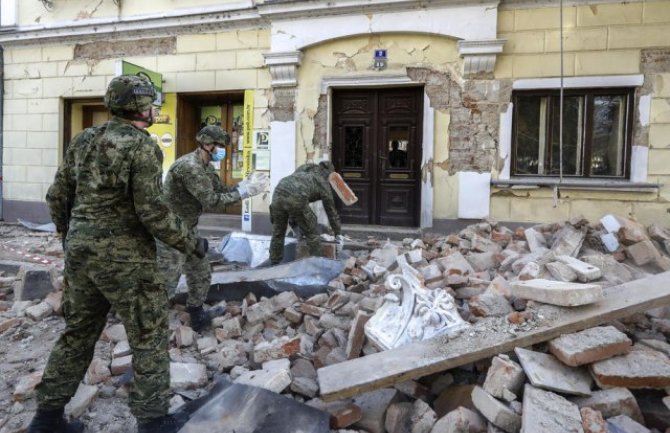 Hrvatska: Niz potresa u novogodišnjoj noći 