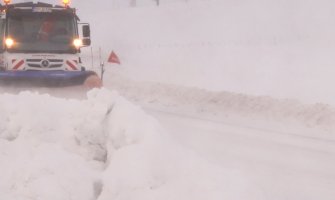Put Nikšić - Žabljak - Šavnik pod sniježnim nametima
