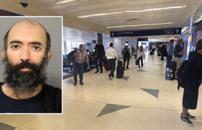 Zbog straha od virusa tri mjeseca se krio na aerodromu u Čikagu, pa uhapšen