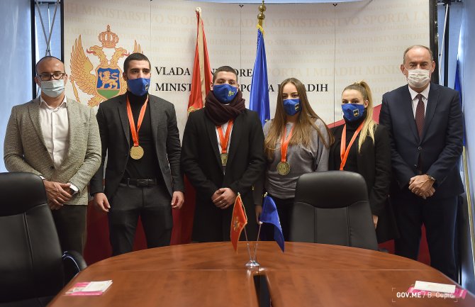 Lalošević: Ponosni smo na mlade sportiste koji dostojanstveno reprezentuju Crnu Goru širom Evrope i svijeta