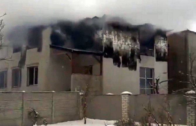 Požar u domu za stare u Ukrajini, 15 žrtava(VIDEO)