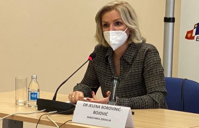 Borovinić Bojović: Ovih dana stiže 5.000 doza vakcine Sputnjik V, novi soj sigurno prisutan
