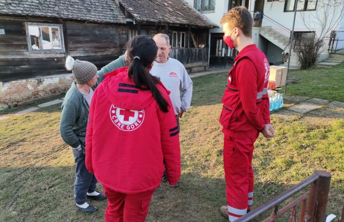 Crveni krst CG prikupio oko 56 hiljada eura za pomoć građanima Hrvatske