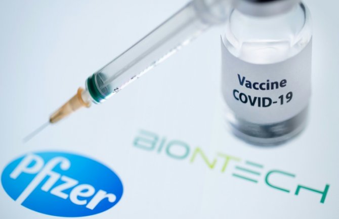 Prva doza vakcine Fajzer efikasna 72 odsto