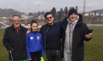 Čokrlija i Šabanović posjetili atletičare: Sprintarice za najbolju atletičarku