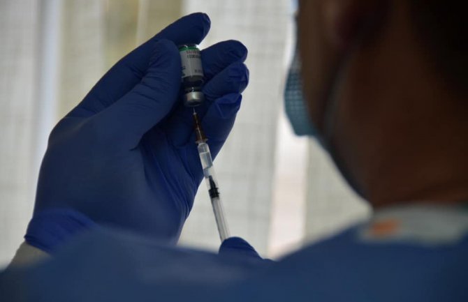 Skoro 22% odraslih dobilo prvu vakcinu u Crnoj Gori