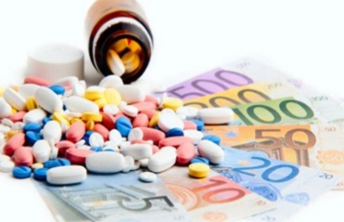 Građani prošle godine na ljekove potrošili 110 miliona eura