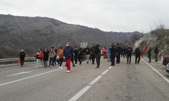 Završena blokada putu Nikšić - Podgorica