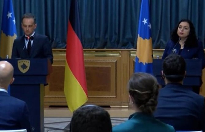 Njemačka protiv redefinisanja granica na Balkanu; Priznavanje Kosova od strane Srbije jedan od elemenata rješenja