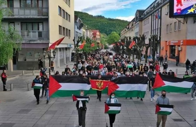 Skup podrške Palestini organizovan u Bijelom Polju