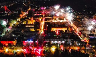 Spektakularan vatromet i u Podgorici