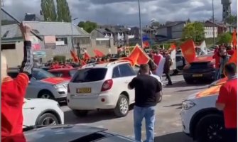 Luksemburg: Održana auto-kolona u čast Dana nezavisnosti CG (VIDEO)