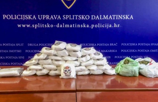 Zaplijenjena najveća količina narkotika do sada u Hrvatskoj(VIDEO)
