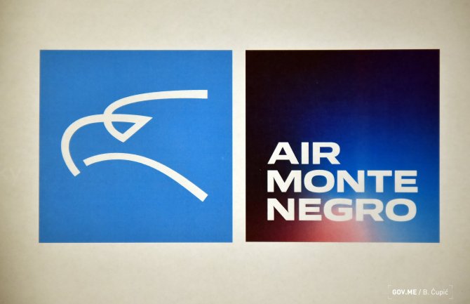 Ovako izgleda novi logo nacionalne avio kompanije Air Montenegro