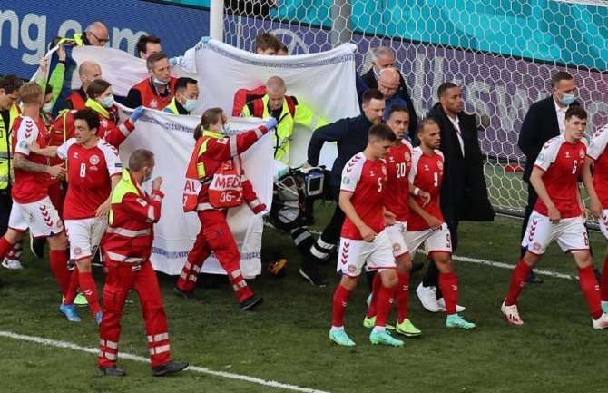 Predsjednik UEFA-e pozvao Eriksena i ljekare koji su ga spasili na finale Evropskog prvenstva 