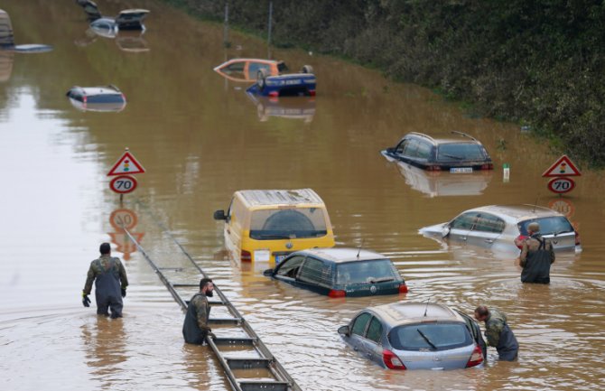 Raste broj žrtava nastradalih u poplavama u Njemačkoj, prijavljeno preko 150 smrtnih slučajeva
