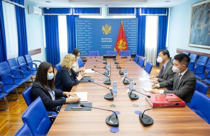 Bošnjak: Crna Gora i Kina gaje prijateljske odnose 