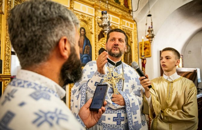 Gojko Perović novi sveštenik pri podgoričkoj Crkvi Svetog Đorđa pod Goricom