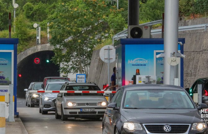Kroz tunel Sozina tokom posljednja dva mjeseca prošlo više od 700 hiljada vozila