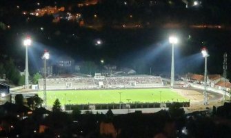 Prva utakmica pod reflektorima na bjelopoljskom stadionu