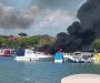 Požar u luci u Hrvatskoj, izgorelo pet brodova