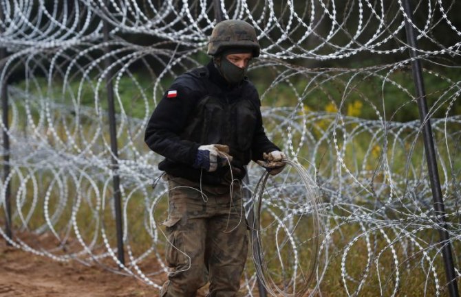 Poljska postavlja ogradu na granici sa Bjelorusijom