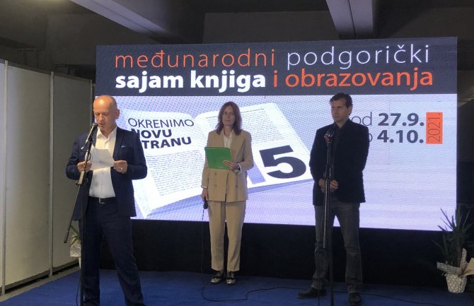 Otvoren 15. Međunarodni sajam knjiga i obrazovanja u Podgorici