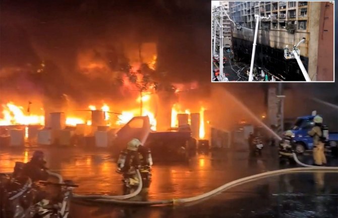 Najmanje 46 osoba poginulo u požaru u zgradi, više od 50 povrijeđenih(VIDEO)