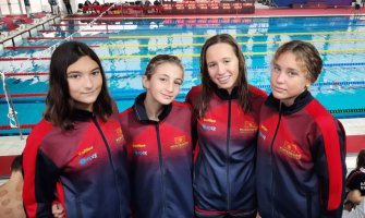 Crnogorske plivačice vratile se iz Beograda