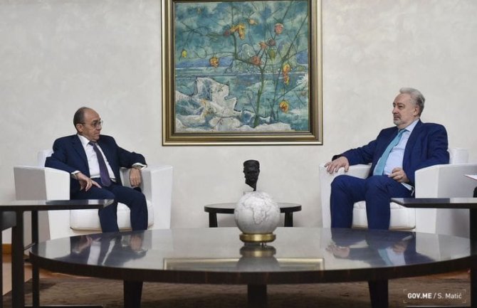 Krivokapić sa ambasadorom: Egipat jedan od najvećih investitora u crnogorskom turističkom sektor