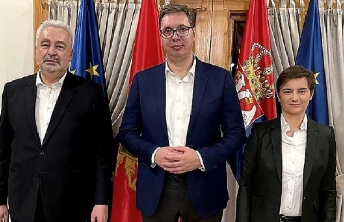 Krivokapić danas sa Vučićem i Brnabić