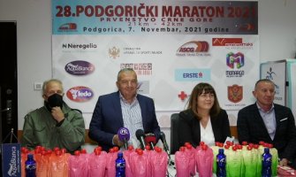 28. Podgorički maraton održaće se u nedjelju 7. novembra
