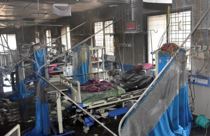 Požar u kovid odeljenju bolnice na zapadu Indije, najmanje 11 mrtvih