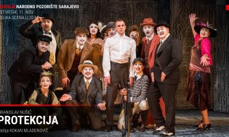 Povodom 100 godina Narodnog pozorišta Sarajevo “Protekcija”  na Velikoj sceni Crnogorskog narodnog pozorišta