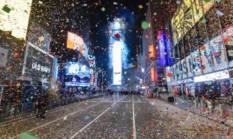 Gradonačelnik Njujorka obećao povratak Nove godine na Tajms skver