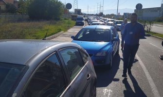 U Podgorici počeo maraton, saobraćajni kolaps na ulazu u grad