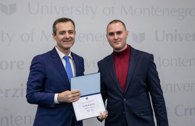 Vukašin Stojanović - najbolji student Medicinskog fakulteta 