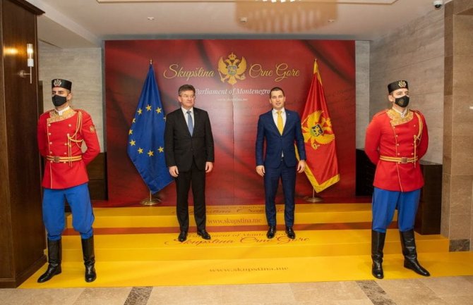 Lajčak: Crna Gora da ne gubi dinamiku najnaprednijeg kandidata EU